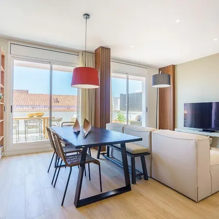 Apartment Spaces Mediterranean Penthouse Sitges