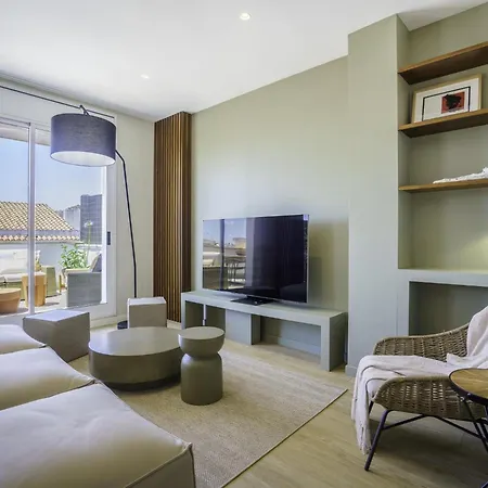 Spaces Mediterranean Penthouse Apartment Sitges