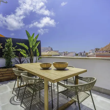 Apartment Spaces Mediterranean Penthouse