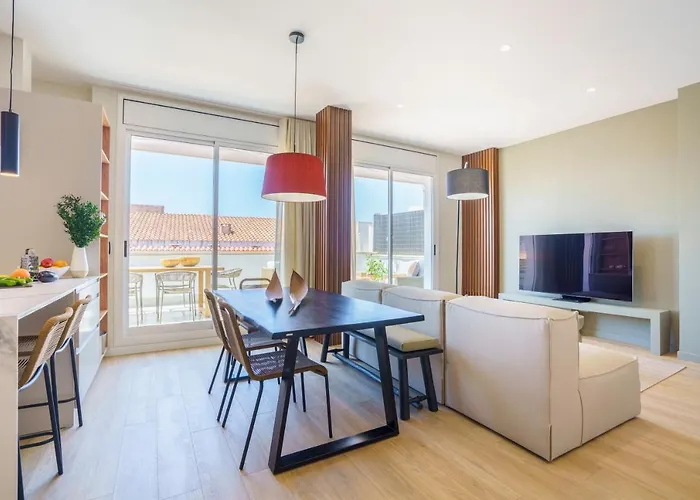 公寓 Spaces Mediterranean Penthouse 锡切斯